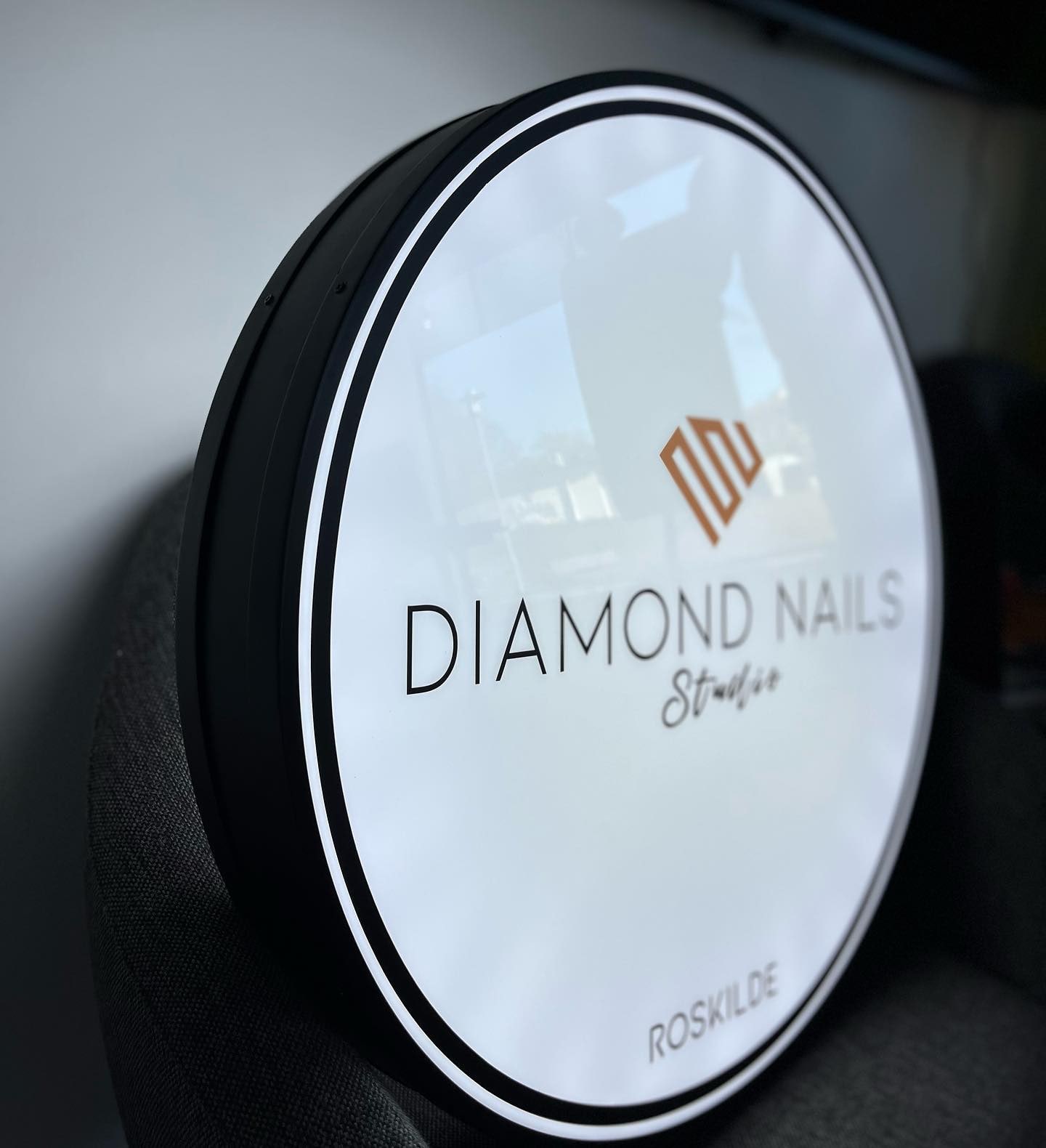 Rund ljuslåda för Diamond Nails