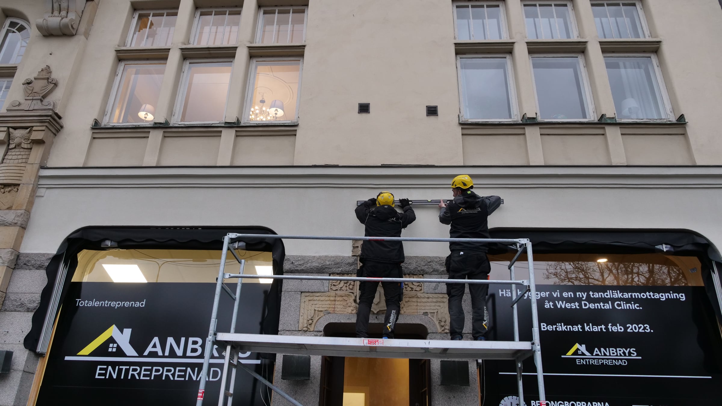 Fasadskylt · 3D-bokstäver för West Dental i Malmö – foto 10 av 21