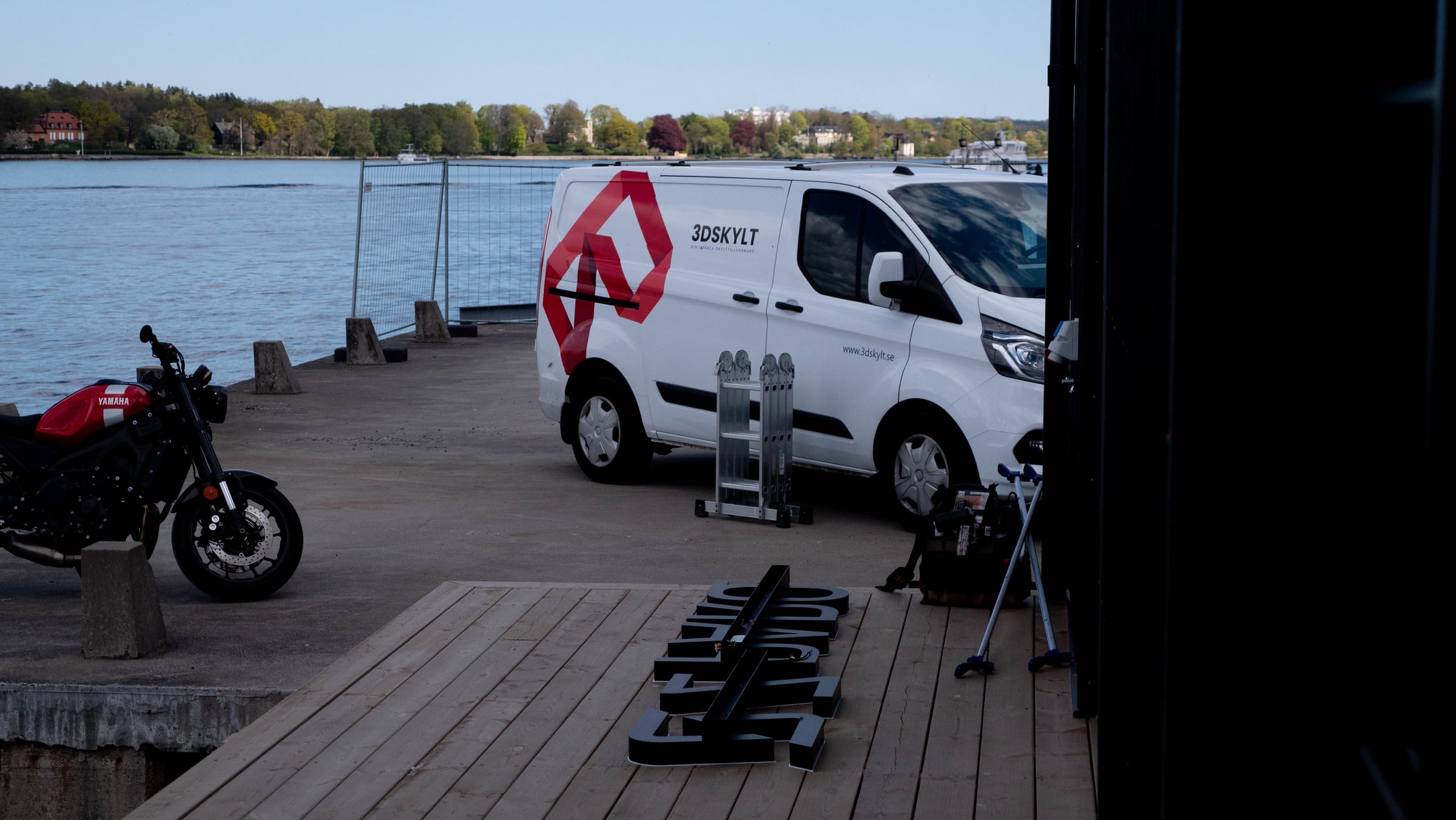 3D-bokstäver · Montage för Zparq i Stockholm – foto 16 av 28