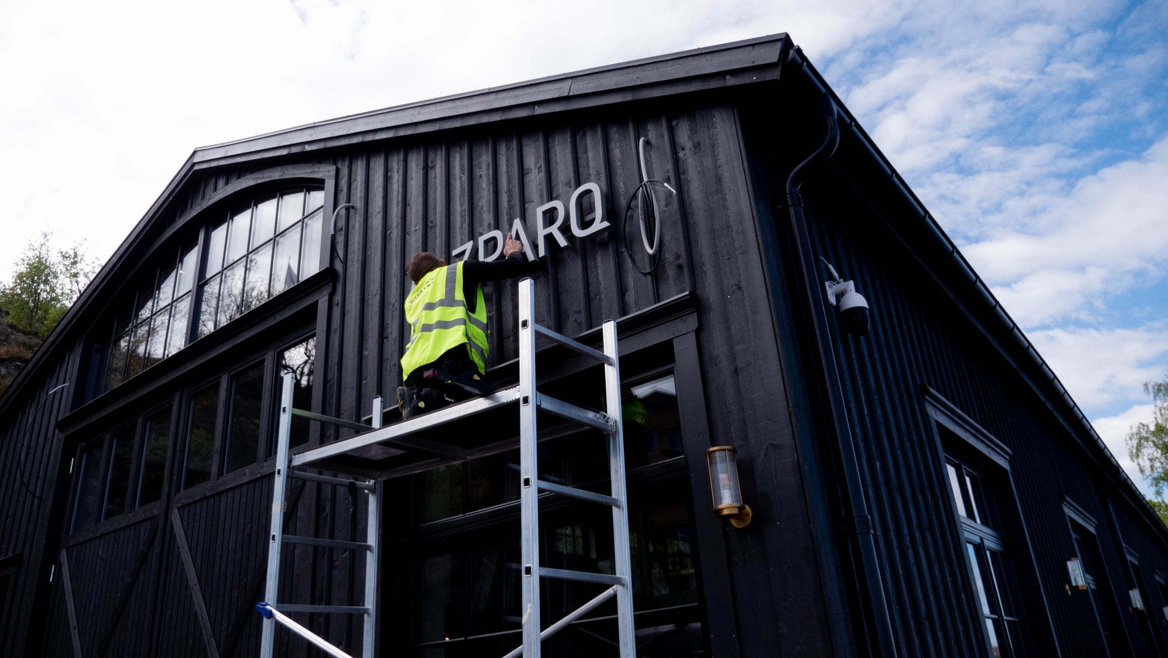 3D-bokstäver · Montage för Zparq i Stockholm – foto 23 av 28
